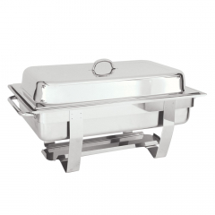 Stackable Stainless Steel Chafer 1/1 65mm GN with Cover Clip