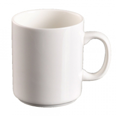 Basics Mug Can White 350ml Stackable