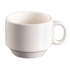 Basics Stackable Cup White 200ml