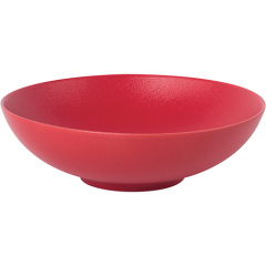 Baralee Sand Shallow Bowl Ruby Red