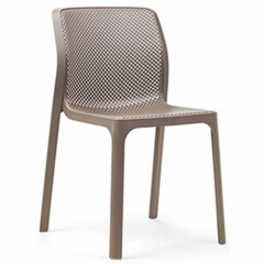 Bit Chair Stacking Taupe