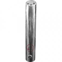 Stainless Steel Wall-mount Cylinder Ashtray