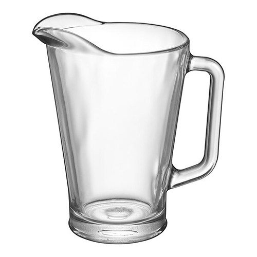 Glass store pitcher