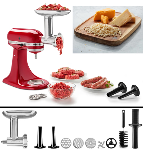 Kitchenaid 5ksmmga Metal Food Grinder Attachment Southern