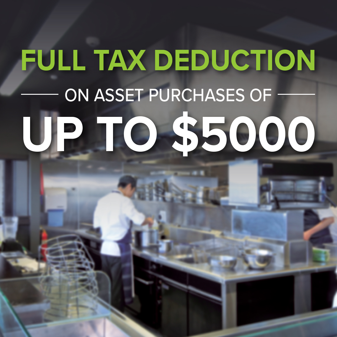 Full tax deduction on asset purchases