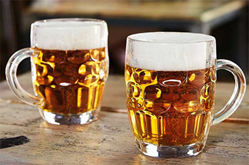 Arocoroc Britannia 280ml Beer Mug With Decorable Panel Southern Hospitality